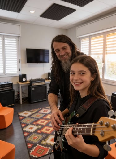 Aula attrezzata con strumenti professionali