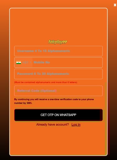 fairplayid99 signup