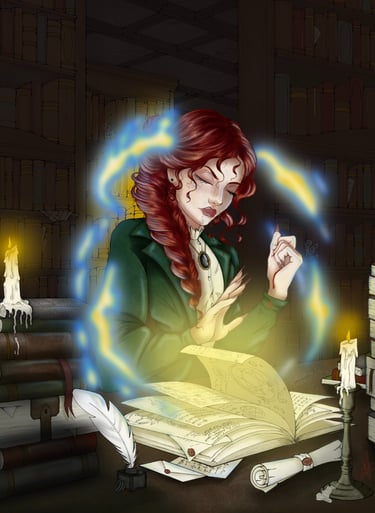 La demeure de l'ombre, Méline Nedelec, correction et illustration