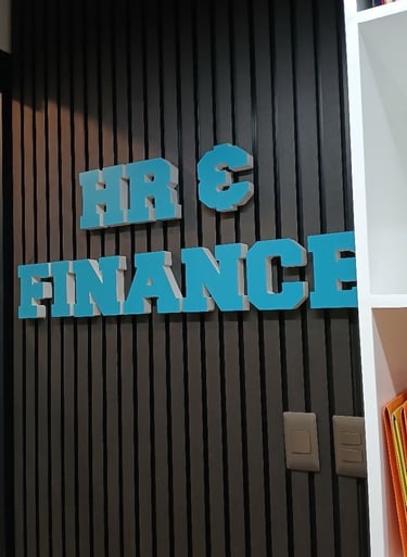 alt="non-lighted indoor signage solutions Philippines"