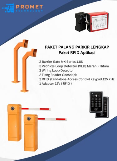 Paket Palang Parkir Lengkap 1