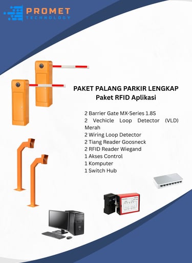 Paket Palang Parkir Lengkap 2
