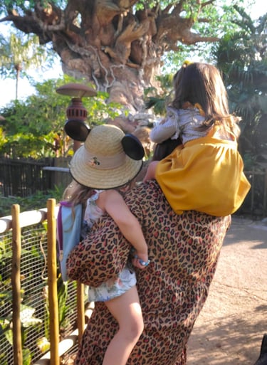 Jordan Ashley and Family, Together We Vacation at Animal Kingdom for Vacation Planning