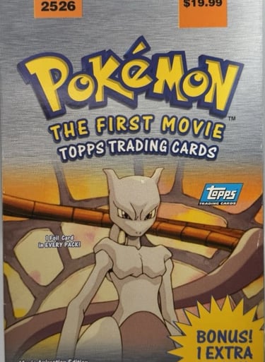 dundle Topps Pokémon the First movie