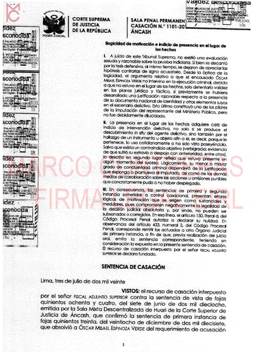 CASACION 1101-2020/MARCO CONTRERAS FL