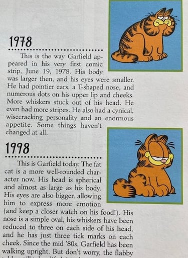 Garfield's Twentieth Anniversary Collection - Old and New Garfield