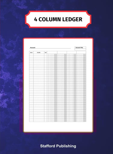 4 Column Ledger