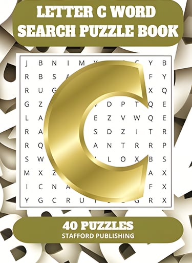 Letter C Word Search Puzzle Book