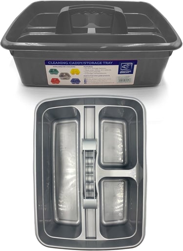 a container with a container of food inside of it