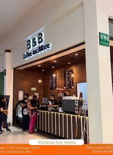 hamburguesas y cafe gourmet en patio valle de chalco