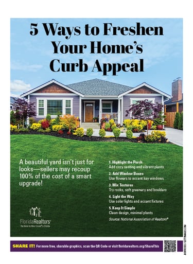 Five Ways to Freshen Your Home's Curb Appeal