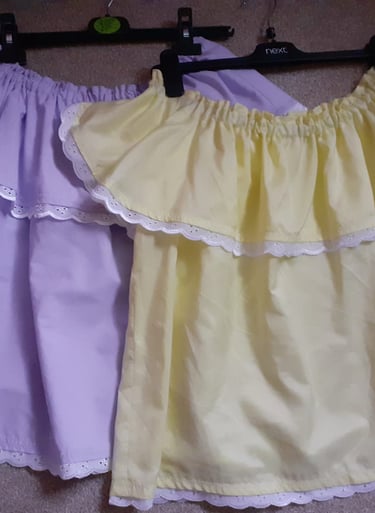 Lilac & Lemon baby dresses