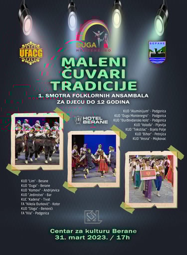 najavni poster za "Maleni čuvari tradicije" - design by Goran Saban