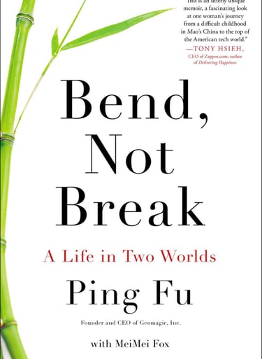 bend, bend, not break by Ping Fu, founder and CEO of Geomagic, Inc. with MeiMei Fox