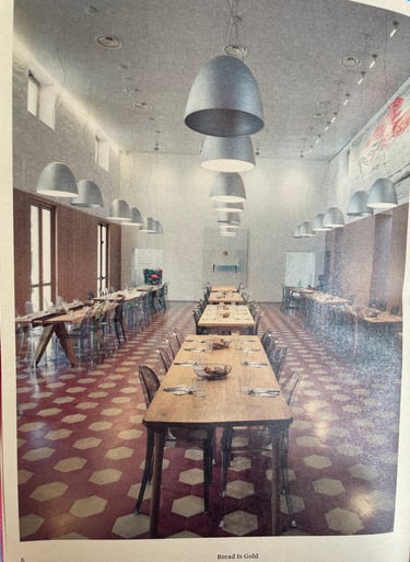 book page: bread is gold