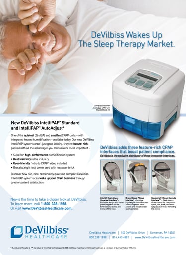 Trade ad for CPAP device.
