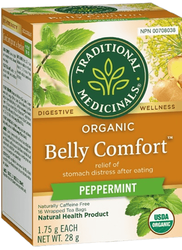 organic belly comfort tea traditional medicinals