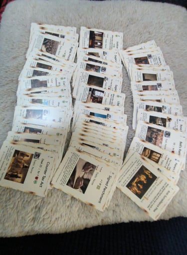 Various card display