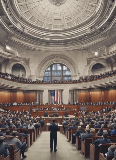 Author's workspace featuring handwritten notes and a laptop with research papers.
