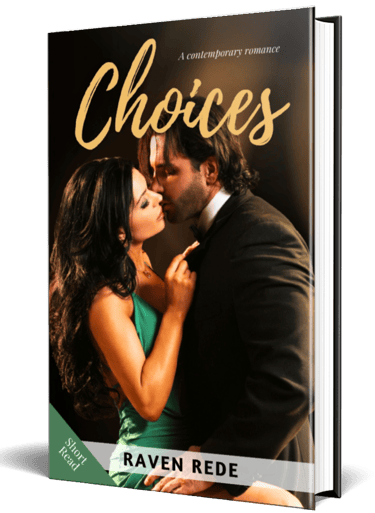 A brown book cover featuring a well-dressed male and female couple who embrace and kiss