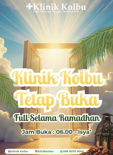 klinik tetap buka selama ramadan jam 6 sampai isya
