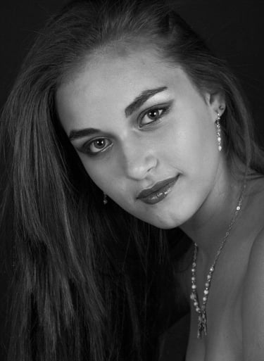 Retrato joven Quinceañera 