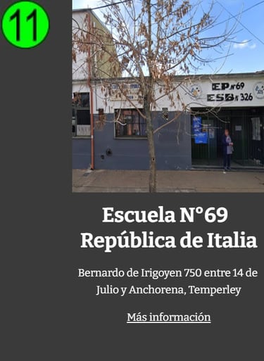 EP Escuela Primaria 69 Temperley