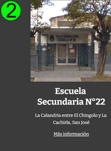 ES Escuela Secundaria 22 San Jose Temperley