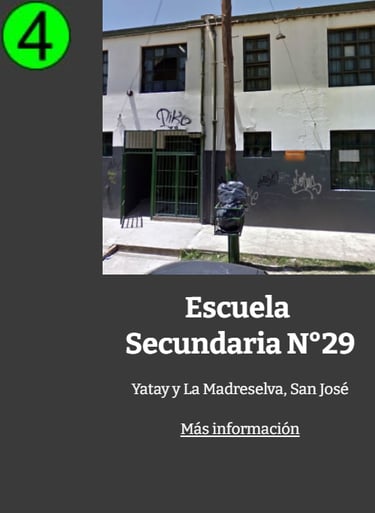 ES Escuela Secundaria 29 San Jose Temperley