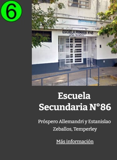 ES Escuela Secundaria 86 Temperley
