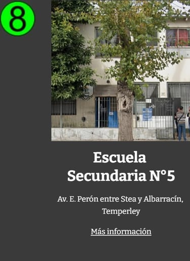 ES Escuela Secundaria 5 Temperley