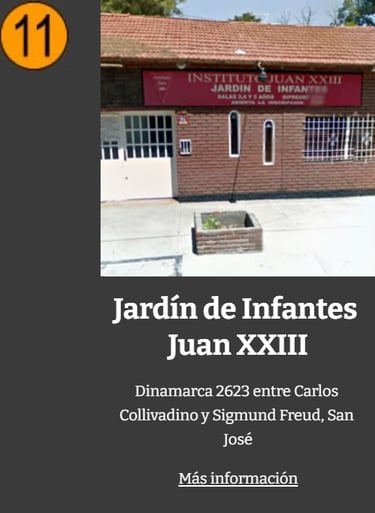 Jardin de Infantes Juan XXIII San Jose Temperley