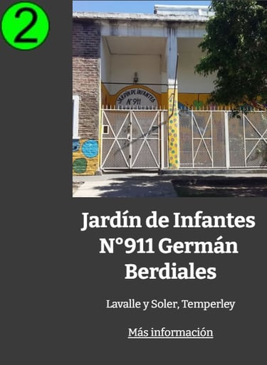 Jardin de Infantes 911 Temperley