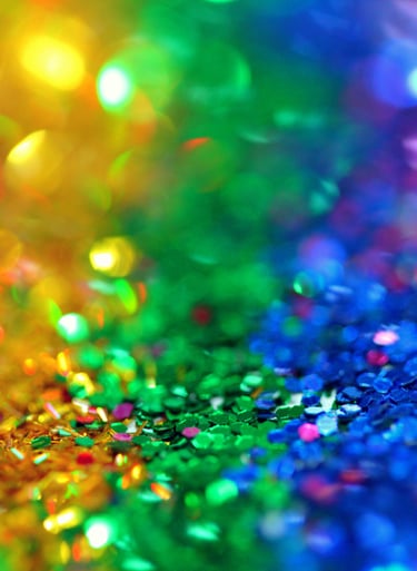 Paillettes de couleurs