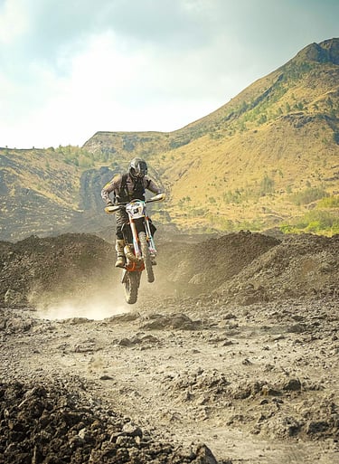 Bali Volcano Dirt Bike Tour start from Ubud