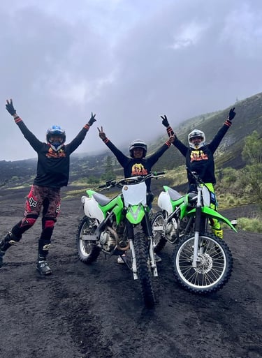 Bali dirt bike riding school
