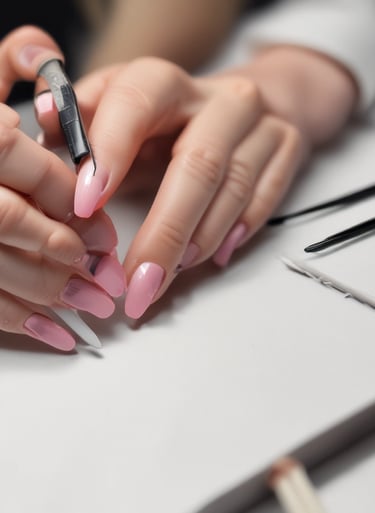 elaboracion de uñas una a una 