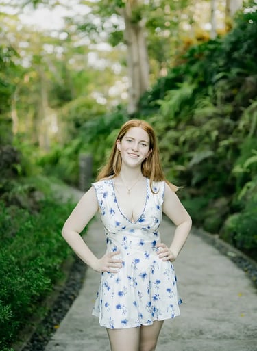 Daughter portrait captured during a family photography session at AYANA Resort Bali