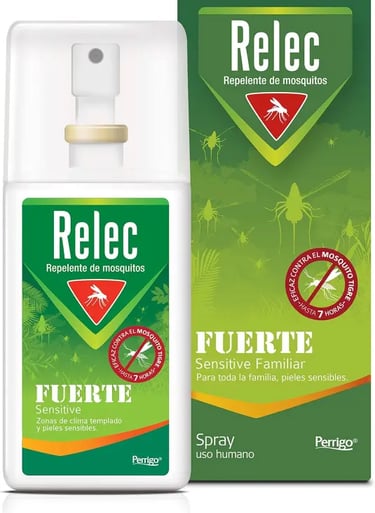 Relec Repelente de Mosquitos 75 ml, Sin Olor ni Alcohol