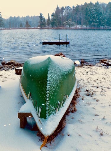 Too Cold To Canoe Today