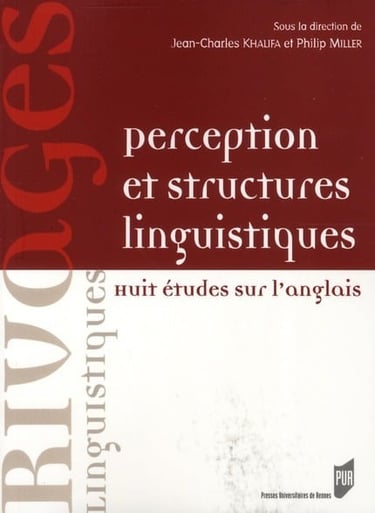 perception et structures linguistiques khalifa miller