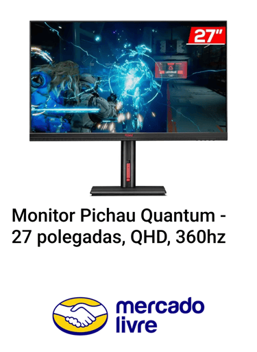 Monitor Pichau Quantum 360hz Mercado Livre