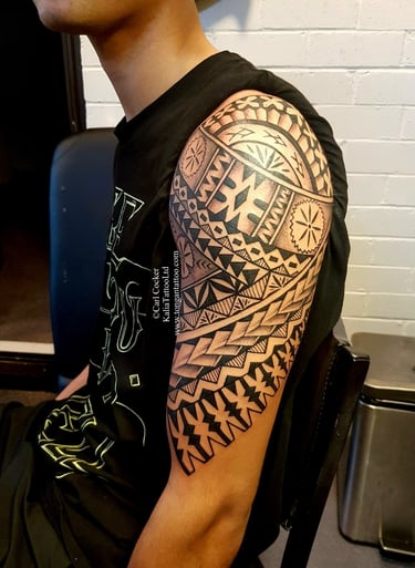 carl cocker polynesian tattoo artist brisbane sydney perth melbourne australia 