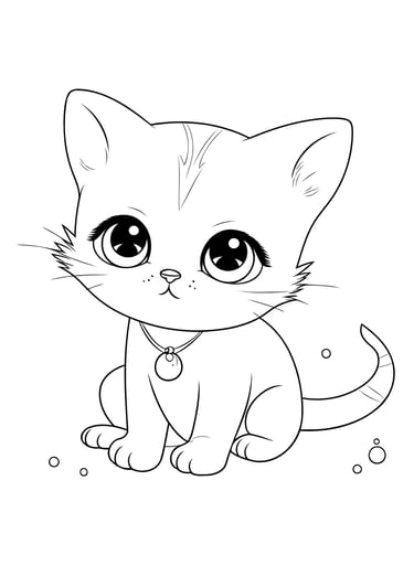 coloriage chat