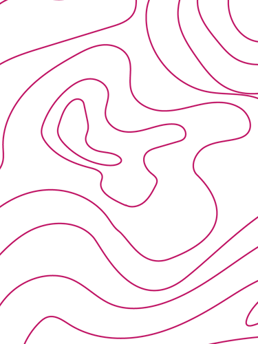 motif courbe de niveau rose