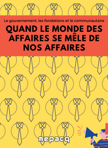 Outils de réfléxion critique créés par le MÉPACQ. 