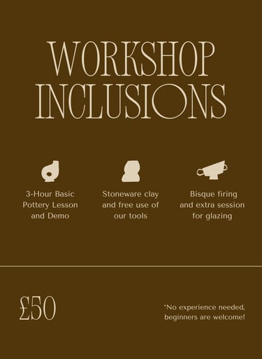 Workshops in Essex, Hand building sessions, pottery workshops, ceramics classes, pottery classes