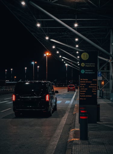 Professional chauffeur services and airport pickups in Northern Greece