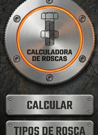 Calculadora de roscas online para identificar tipos de rosca, paso y dimensiones técnicas industrial