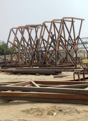 Brahmaputra River 4 Lane Bridge Pier Cap Shuttering, Jogighopa, Assam